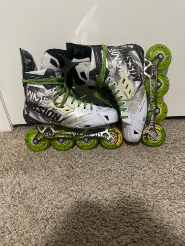 Mission Inhaler WM01 Inline Skates With Rinkrats