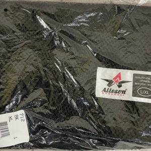 Alleson Athletic Mesh Football Jersey Extra Large Elastic Arm Sleeves Black
