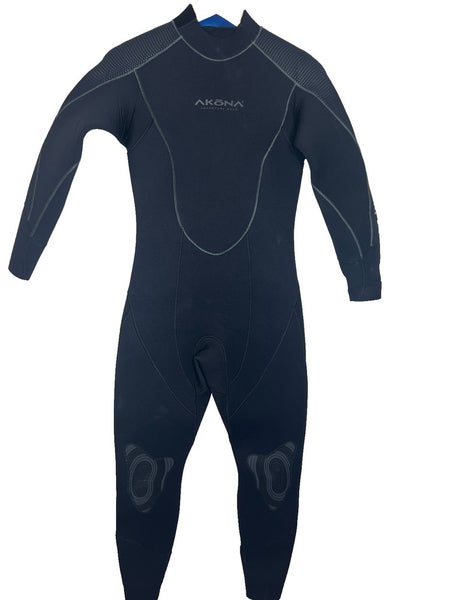 Akona Womens Full 7mm Dive Wetsuit Size 7-8  - Fits 5'6"-5'9", 120-130