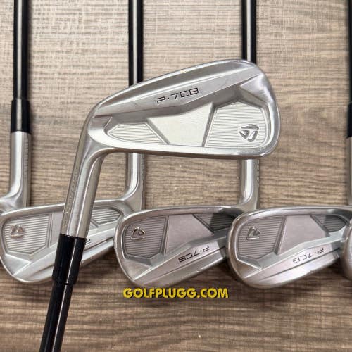 Left-Handed Taylormade P7CB Iron Set 5-PW / Dynamic Gold X Stiff (473)