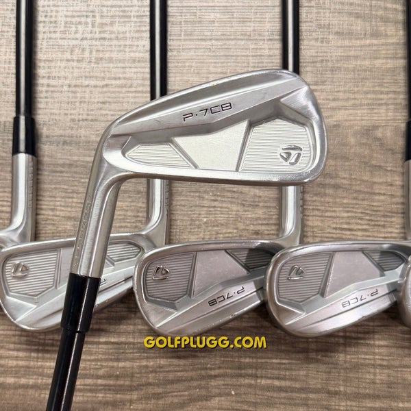 Left-Handed Taylormade P7CB Iron Set 5-PW / Dynamic Gold X Stiff (473)