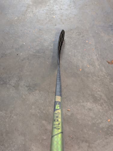 Senior Warrior Alpha LX3 Pro Left Hand Hockey Stick Pro Stock (Used)