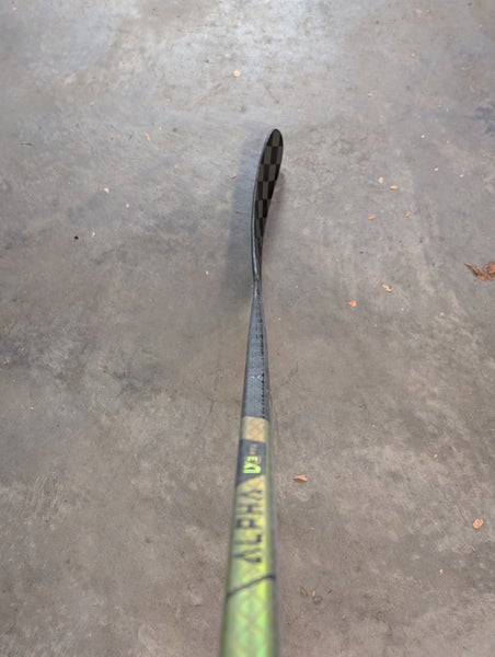 Senior Warrior Alpha LX3 Pro Left Hand Hockey Stick Pro Stock (Used)