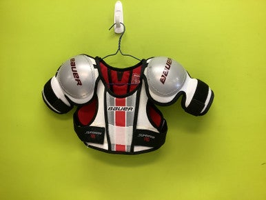 Used Bauer SUPREME PRO Youth Shoulder Pads MD 11686-S000046821