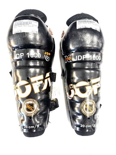Used Jofa Youth Shin Guards Black 8" 11860-S000300030
