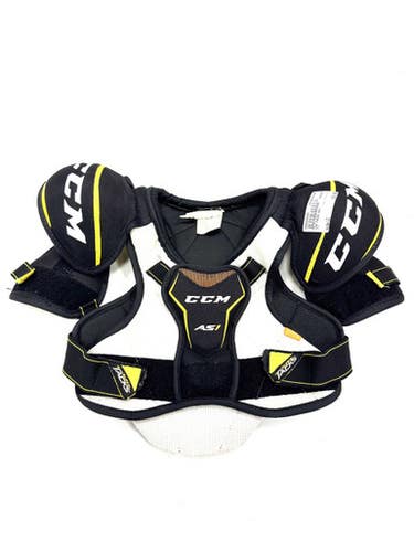 Used CCM TACKS AS1 Youth Shoulder Pads LG 11860-S000300082