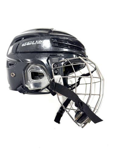 Used Bauer RE-AKT 100 Helmet Cage Combo Black SM 11860-S000300088