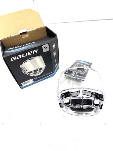Used Bauer CONCEPT 3 SR Hockey Full Visor One Size 11860-S000300090