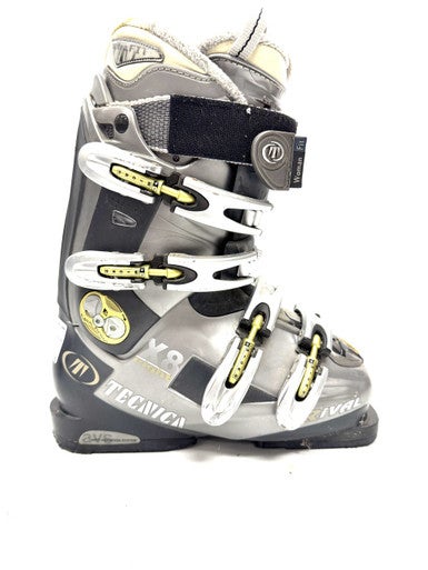 Used Tecnica RIVAL X8 Womens DH Ski Boot Grey 235 MP - J05.5 - W06.5 11860-S000300130
