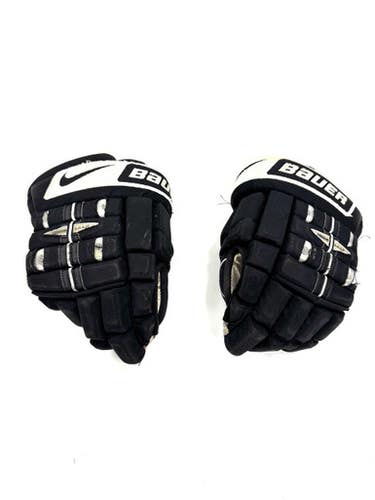 Used Bauer NBHPRO Senior Gloves Black 12" 11860-C000300140