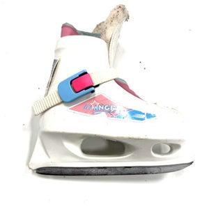 Used Bauer LIL ANGEL 10/11 Girls Softboot Skate White Youth 11.0 11860-S000265459