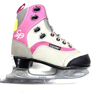 Used CCM SP Girls Softboot Skate White Junior 01 11860-S000266964