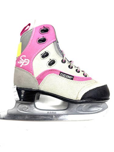 Used CCM SP Girls Softboot Skate White Junior 01 11860-S000266964