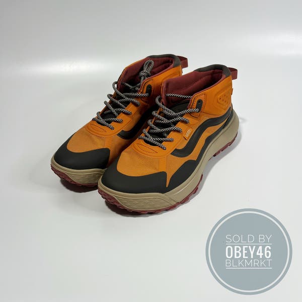 VANS MTE Crosspath Mid All-Terrain Shoes Marmalade Orange 