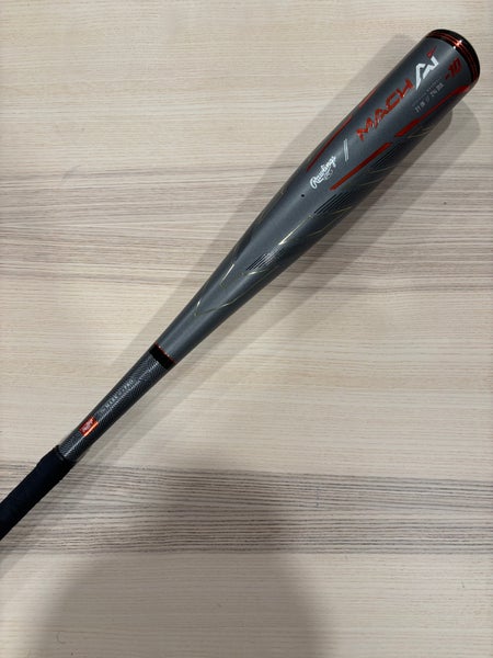 2024 Rawlings Mach AI Alloy USABat Certified Bat (-10) 21 oz 31" (Used)