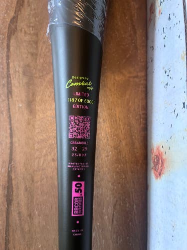 2026 Combat MFG Spec A1 Alloy BBCOR Certified Bat (-3) 29 oz 32" (New)