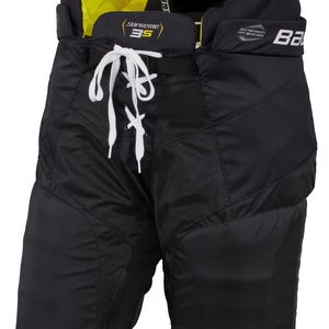 NEW Bauer Supreme 3S Pants, Black, Intermediate Large