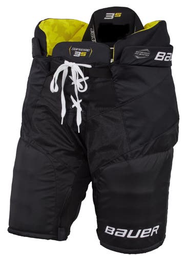 NEW Bauer Supreme 3S Pants, Black, Intermediate Large