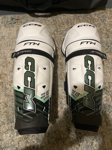 Senior CCM Jetspeed FTW 13" Shin Pads (Used)
