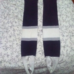 LA Kings Away Vintage KNit socks with Stirrups