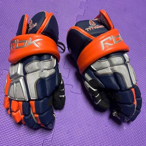 New York titans gloves Reebok 9K Lacrosse Gloves 14" (Used)