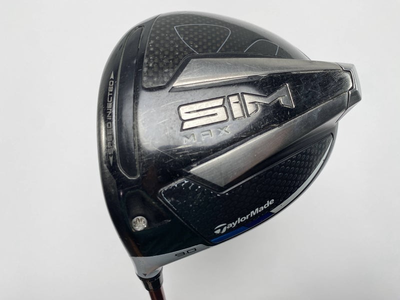 TaylorMade SIM MAX Driver 9* Fujikura Ventus Red 5R Regular Graphite Mens LH