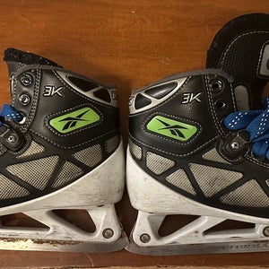 2007 Reebok 3K Hockey Goalie Skates Size 5 (Used)