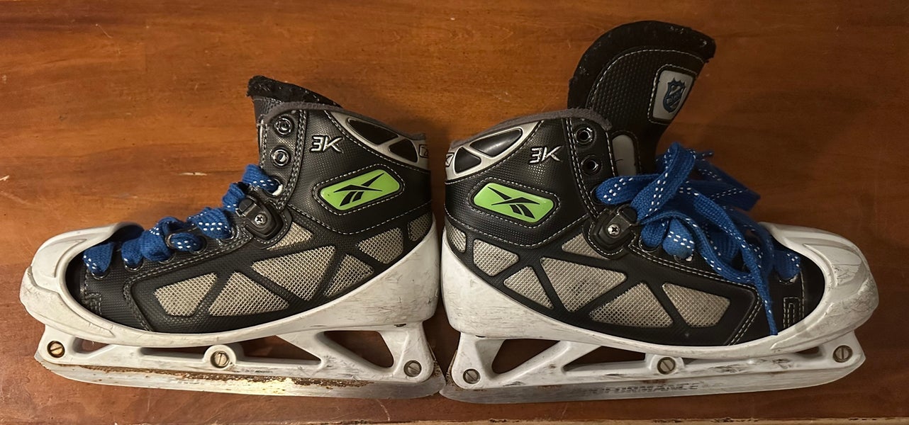 2007 Reebok 3K Hockey Goalie Skates Size 5 (Used)