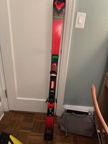 2024 149 cm Rossignol Hero Athlete SL Pro Skis With Bindings (Used)