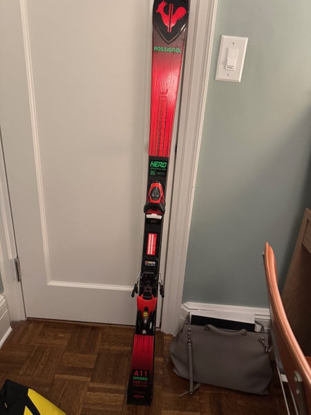 2024 149 cm Rossignol Hero Athlete SL Pro Skis With Bindings (Used)