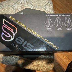 BiSaddle SRT 2.0 Adjustable Bicycle Saddle Noseless with Titanium Rails (new)