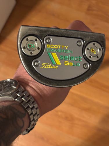 Gray Men's Scotty Cameron Select Golo Mallet Right Handed Putter 35" (Used)
