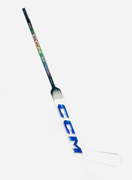New 23.5” CCM XF Pro (Pro Stock) Goalie Stick (blue/white) - Regular, P31