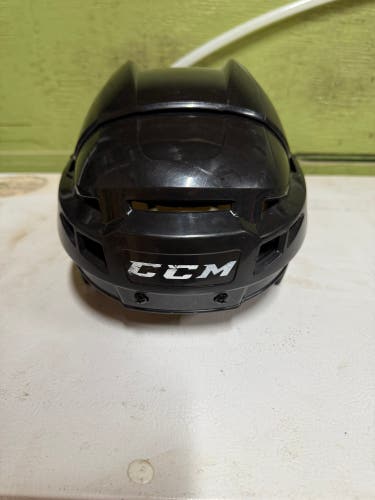 Black Used Small CCM Vector V10 Helmet Pro Stock