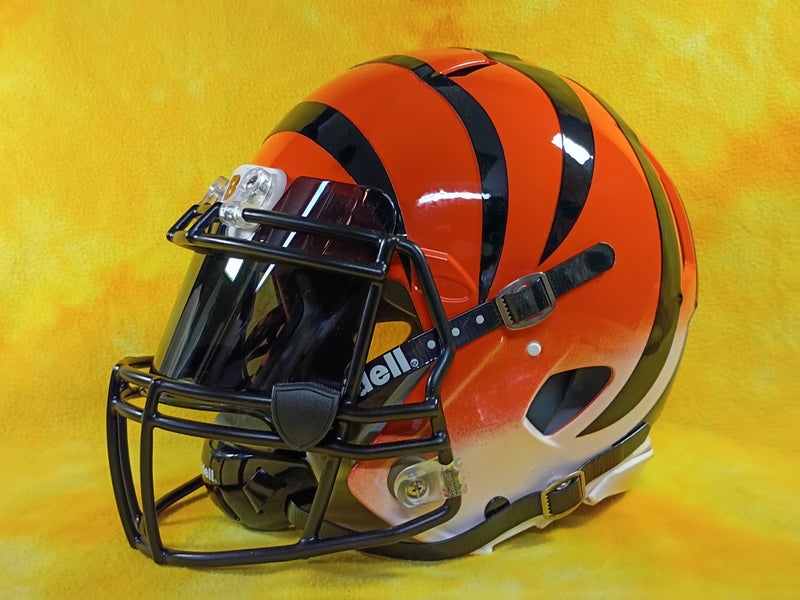 Cincinatti Bengals SUPER custom fullsize Riddell Speed football helmet YLg NFL