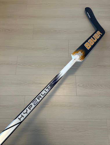 (2-pack) New Pro Stock Bauer Hyperlite 2 Goalie Stick 25" P31