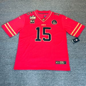 Camiseta Kansas City Chiefs Roja - #15 Mahomes Size XXL