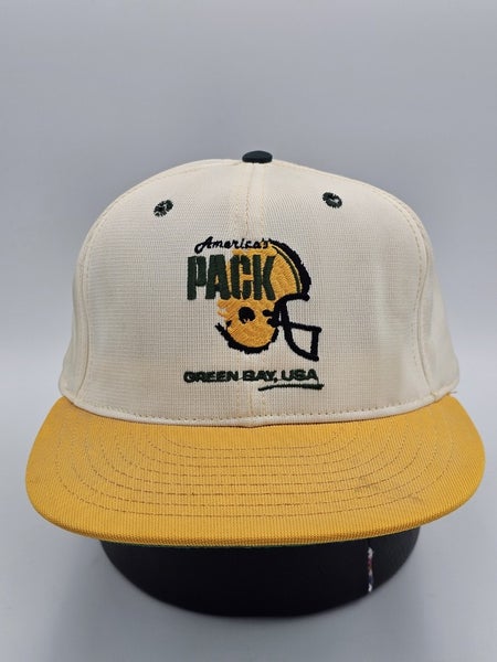 Vintage Green Bay Packers NFL Sports Pro Line Made In USA Hat Cap Vtg Snapback