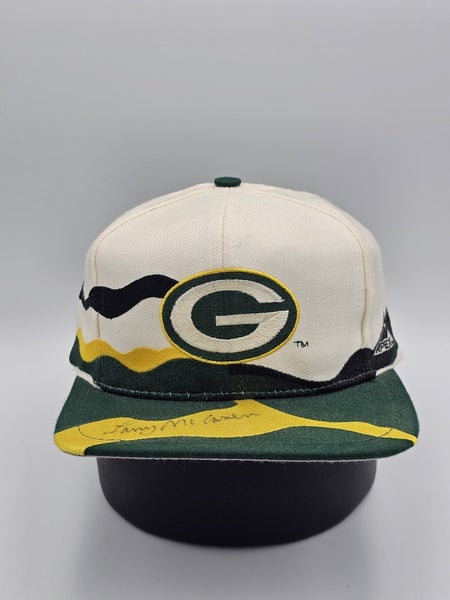 Vintage Green Bay Packers NFL Sports Apex One Swirl Larry Mccarren Hat Snapback