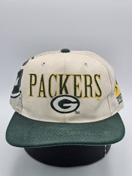 Vintage Green Bay Packers Sports Specialties Shadow Laser Snapback Cap NFL Hat