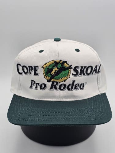Vintage Copenhagen Skoal Pro Rodeo Promo Chewing Tobacco Hat Cap Vtg Snapback