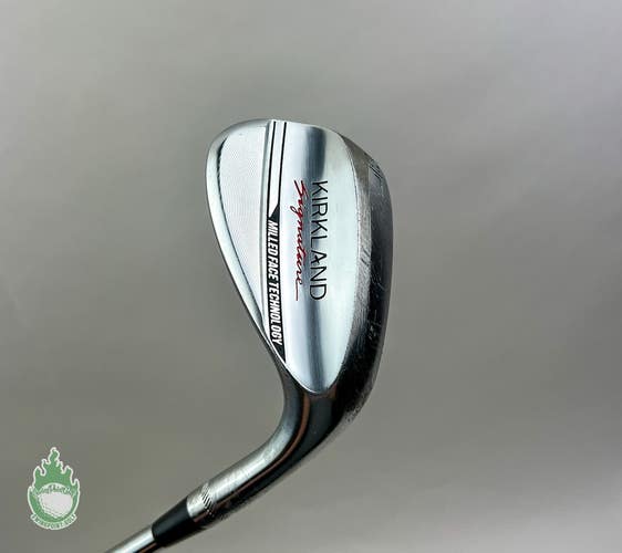 Used Kirkland Signature Milled Face Wedge 60* Extra Stiff Flex Steel Golf Club