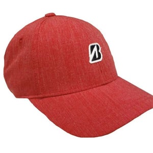 Bridgestone Mini Patch Hat (Red, Adjustable) Golf Cap NEW