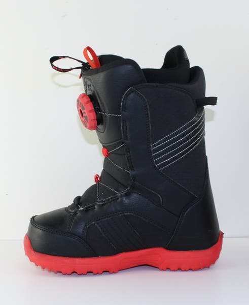 スノーボード Burton ZIPLINE BOA KIDS 22cm Burton Zipline Boa Snowboard Boots (Used) Kid's 4Y (Big Kids