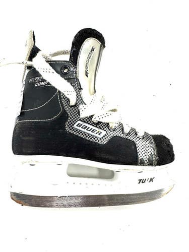 Used Bauer SILVER COMP Youth Hockey Skate Youth 13.0 11860-S000266378