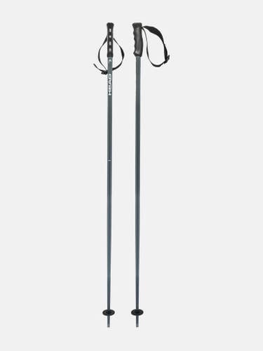 New MULTI SKI POLES 125CM GRY/WHT 11860-HED381864125