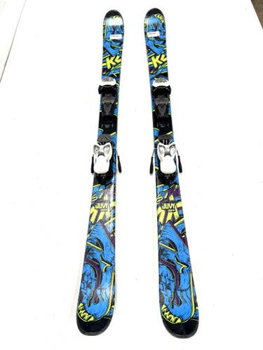 Used K2 JUVY Boys DH Ski/Binding Royal Blue 139 cm 11860-S000299833