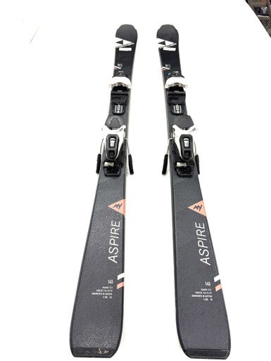 Used Fischer ASPIRE RS9 GW Womens DH Ski/Binding Black 145 cm 11860-S000299924