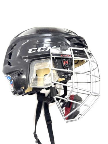 Used CCM TACKS Helmet Cage Combo Black SM 11860-S000299936