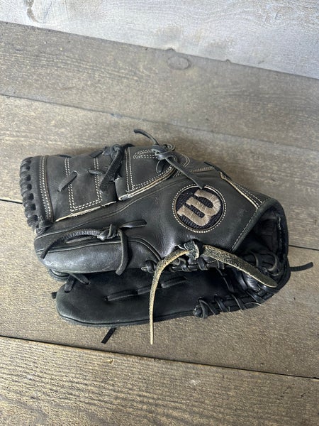 Wilson A1K Baseball Glove LHT 11 3/4" A1KLB16B2 Youth Black Left Hand Throw